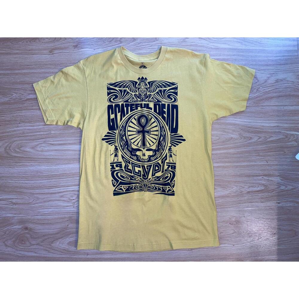 Grateful Dead  "Egypt  1978" band T-shirt men’s L. Unusual